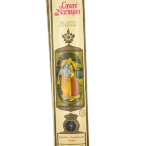 "Caja de incienso artesanal Laxmi Narayan aroma sándalo, limpieza energética y meditación – El Paisaje Floral"